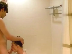 Teen mexican sperm eating gay porn William and Damien get into the shower