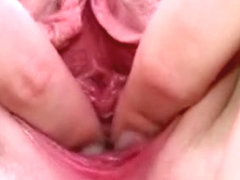 Gyno Vibrator Inside Of Her Beautiful Vagina