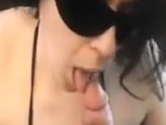 Busty milf Jenny takes a massive cumshot in the mouth