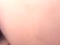 Bulky girlfriend anal pov