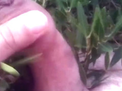 Walking naked for the road that goes to the sea