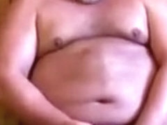 Hairy Bear Jo In Dressing Room