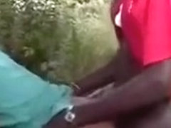 Black Boys Bareback Outdoor