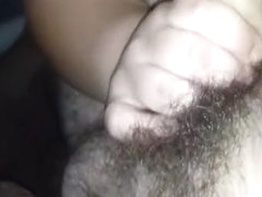 Bbw wakes husband with blowjob..and cumshot