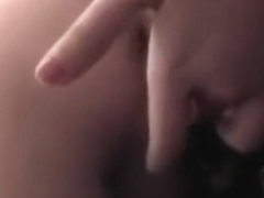 Rubbing That Pussy Pie With Her Lone Single Finger