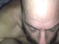 POV daddy sucking "your" cock