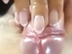 handjob with long nails