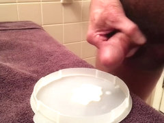 Limp small dick chastity sub ruins 3 times, eats his cum