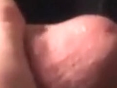 Wife takes large facial from a ally