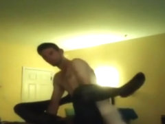 Married Str8 Guy Fucks A CD In His Hotel Room