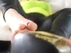 Amazing amateur Foot Fetish xxx video