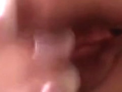 homemade, playing with cookie during the time that blowing large ding-dong