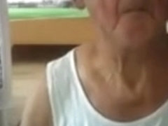 grandpa jerking off