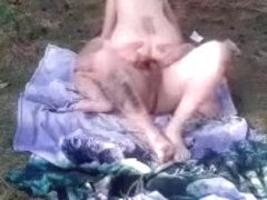 Teen Getting Fucked Outside