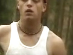 Horney Homosexual Russian bois fuck in the woods