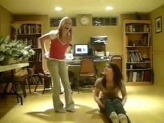 Desirous twerk web camera non-professional movie scene