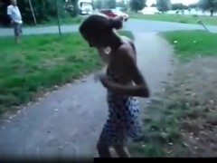 Public fucking on parking