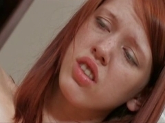 Sexually Excited redhead.