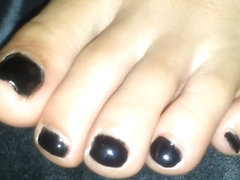 My Friends nice Toes With mill that is shadowy
