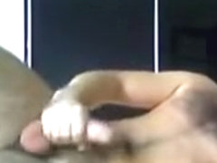 a hairy man musterbate ans cum