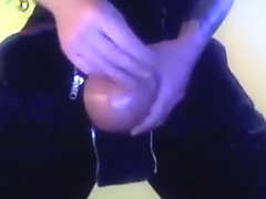 Punk Zunft wix mit 1000 ml Saline jerk off after work