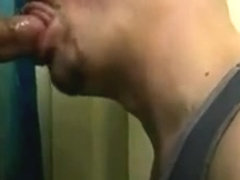 GLORYHOLE SEX: buddy of mine in philly fucking me