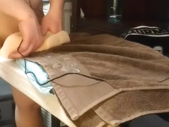 Messy, Fun with sex toy