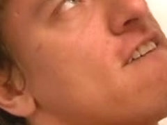 bodybuilders and longhaired golden-haired twink