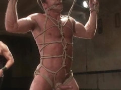 Extreme gay bondage groupsex part4