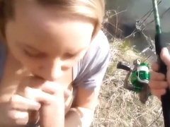 Bitch Is Sucking By The Lake