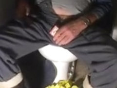 nlboots - rubber boots and working trousers on crapper