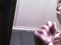 red smoke and jerk off