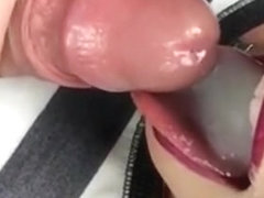 Ejaculating Inside Her Mouth - Closeup Hd