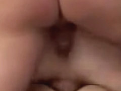 Amateur - cock in arse with cock in pussy mmf threesome