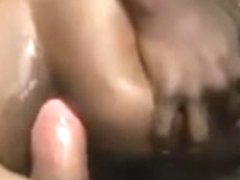 Hard anal fuck in black ass