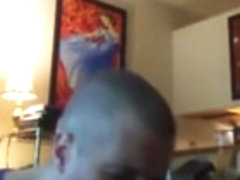 Str8 Mark gets his 8' cock sucked  breeds my ass