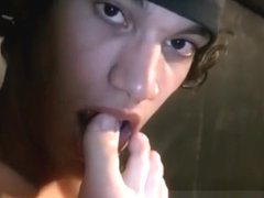 Sex free twinks gays Trace completes up deep throating his flow all over