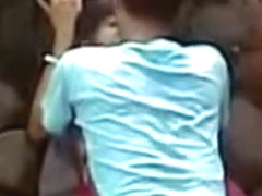 Voyeur busts asian students fucking in the forest after school