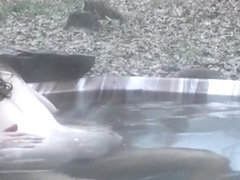 Milf Fucks in the Hot Tub