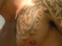 Tattooed guys ass pounding