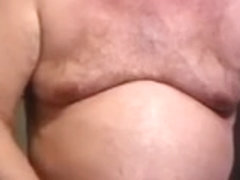 Turkish grand pa cum in napkins