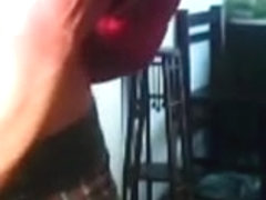 Cute Spanish Land Wank & Cum On Cam