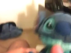Multi Orgasms With Little Stitch + Jizz Flow