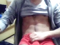 Straight Turkish Masturbating