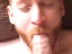 Hawt muscle ginger engulf, fuck and cum