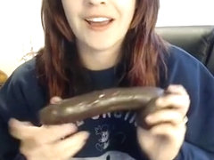 Toy Review Beauty Molly Dildo in Brown