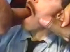 Hottest male in incredible big dick, group sex homosexual porn scene