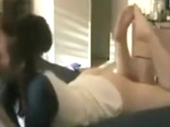 Hidden cam caught MILF masturbating