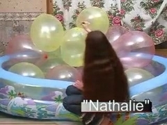 Pool pop ballons