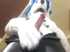 Noble Wolf In Leather - paw off